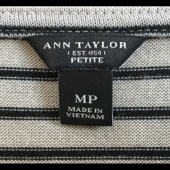 Ann Taylor striped cowl neck knit top. - Picture 4 of 5